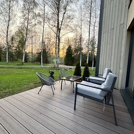 Albatross Getaway By The Sea, Spa And Forest With A Terrace Ķesterciems Eksteriør billede